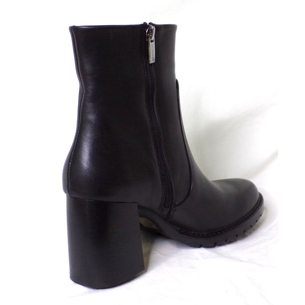 🆕 LA CANADIENNE Livon City Dry Waterproof Platform Leather Bootie 9 Black - Picture 12 of 16
